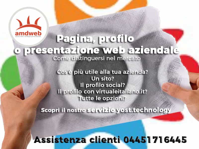 pagina profilo presentazione web aziendale come trovare lo strumento ideale? ecco virtuale italiano