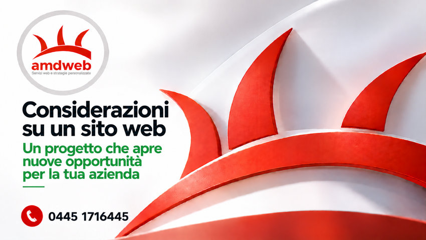 Considerazioni generali su un sito web