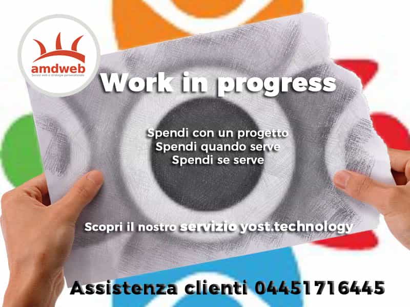 Sito web in progress