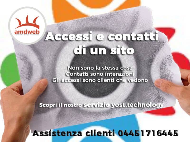 accessi e contatti di un sito