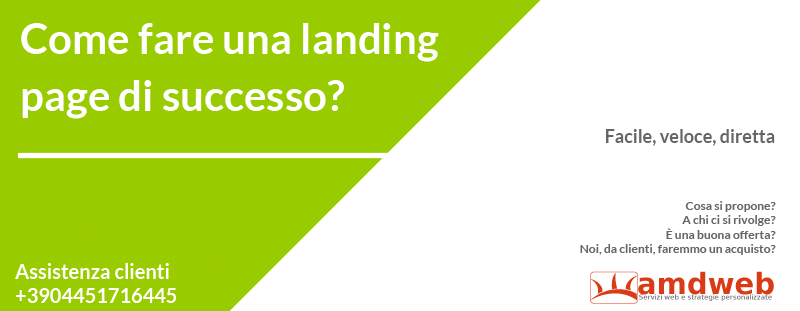 Come fare una landing page di successo