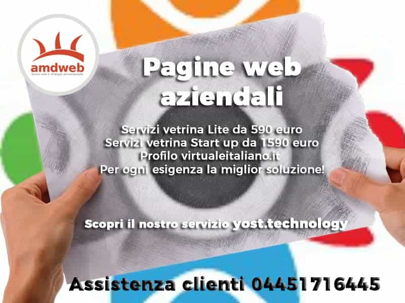 Pagine web aziendali