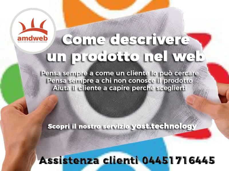 Come descrivere un prodotto nel web?