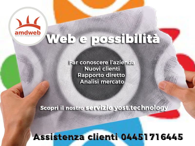 come possiamo avere un'azienda e non vedere le possibilità del web?