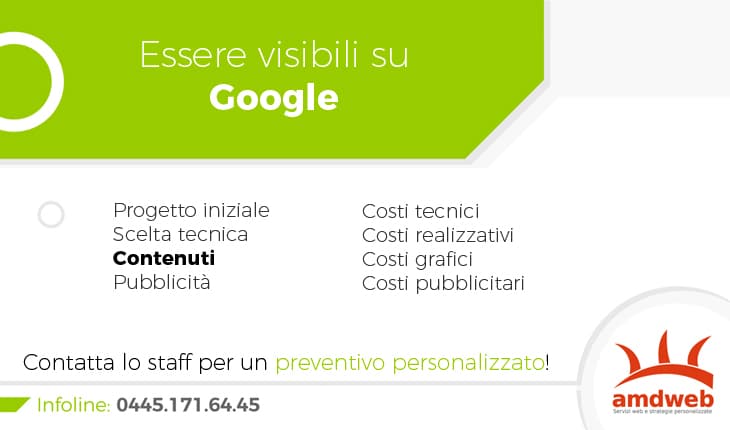 Essere visibili su Google 04451716445