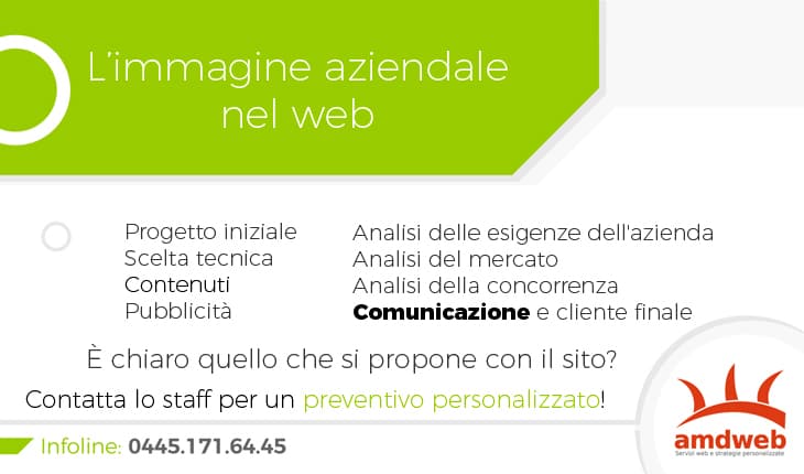 L'immagine aziendale nel web