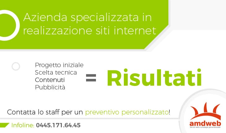 Azienda specializzata in realizzazione siti internet