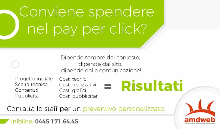 il ppc è una buona soluzione se il nostro sito è completo, se lo usiamo come scorciatoia al posizionamento è dannoso e contro producente