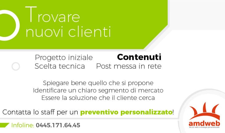 trovare nuovi clienti con il web per aumentare il nostro business, a questo servono le strategie di marketing applicate al web. con amdweb puoi trovare nuovi clienti e aumentare il tuo business