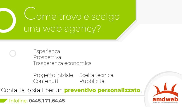 Come trovo un'agenzia web? | 04451716445