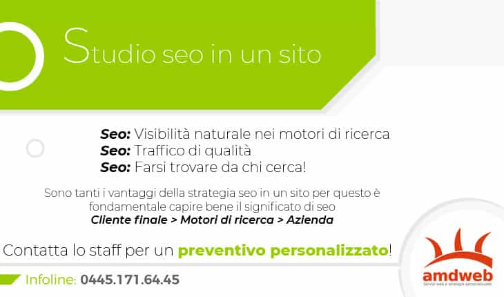 Studio seo di un sito | strategie amdweb