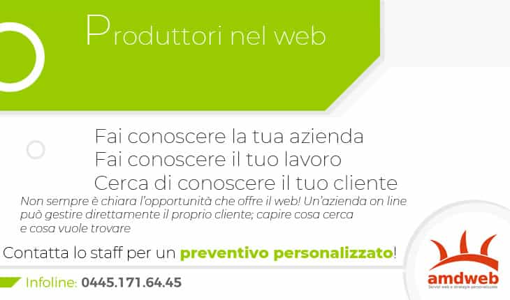 Produttori nel web | Perché un'azienda deve investire nel web?