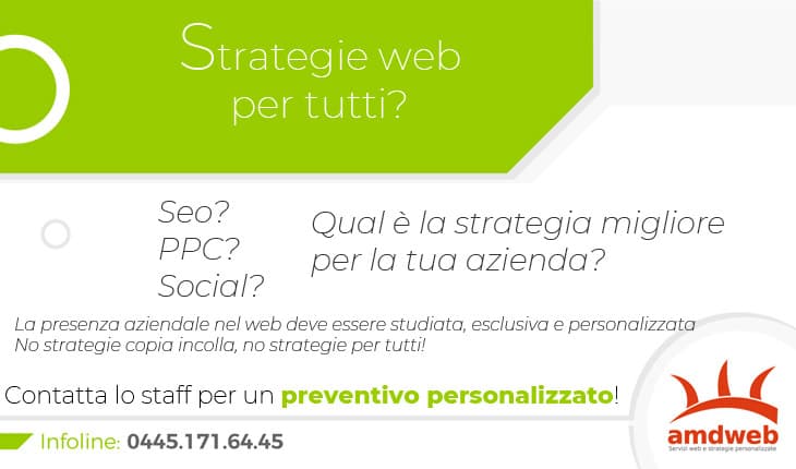 strategie web per tutti, come ci possiamo differenziare dalla massa?