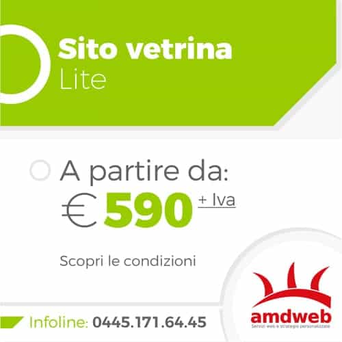 Sito vetrina Lite, da 590 euro Sito vetrina Lite, da 590 euro