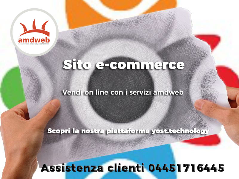 Siti e-commerce, scopri il servizio amdweb | 04451716445