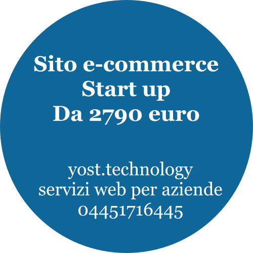 Sito e-commerce Start Up | amdweb design 04451716445