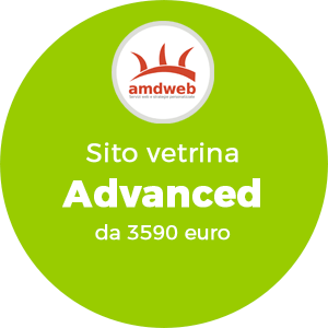 Sito vetrina advanced | amdweb design 04451716445