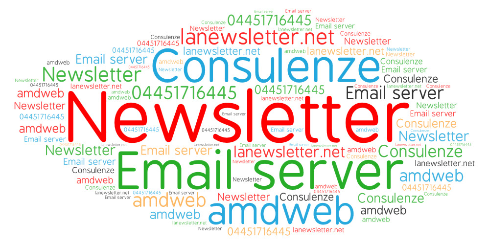 Newsletter e mail aziendali, servizi differenti